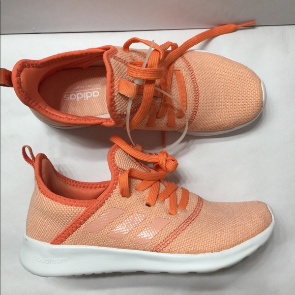 adidas cloudfoam orange